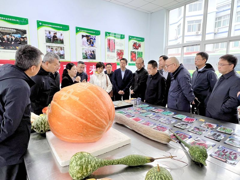 深耕农业科技沃土 培育乡村振兴生力军——中共甘肃省委党校2023年秋季学期中青年干部培训班学员来园区调研农业科技